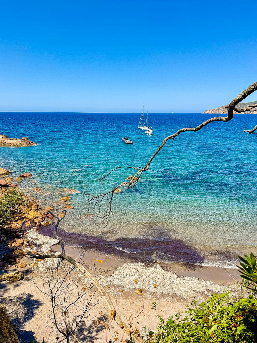 Plage de Fontanaccia : Galeria, Corse, 2025 🌼
