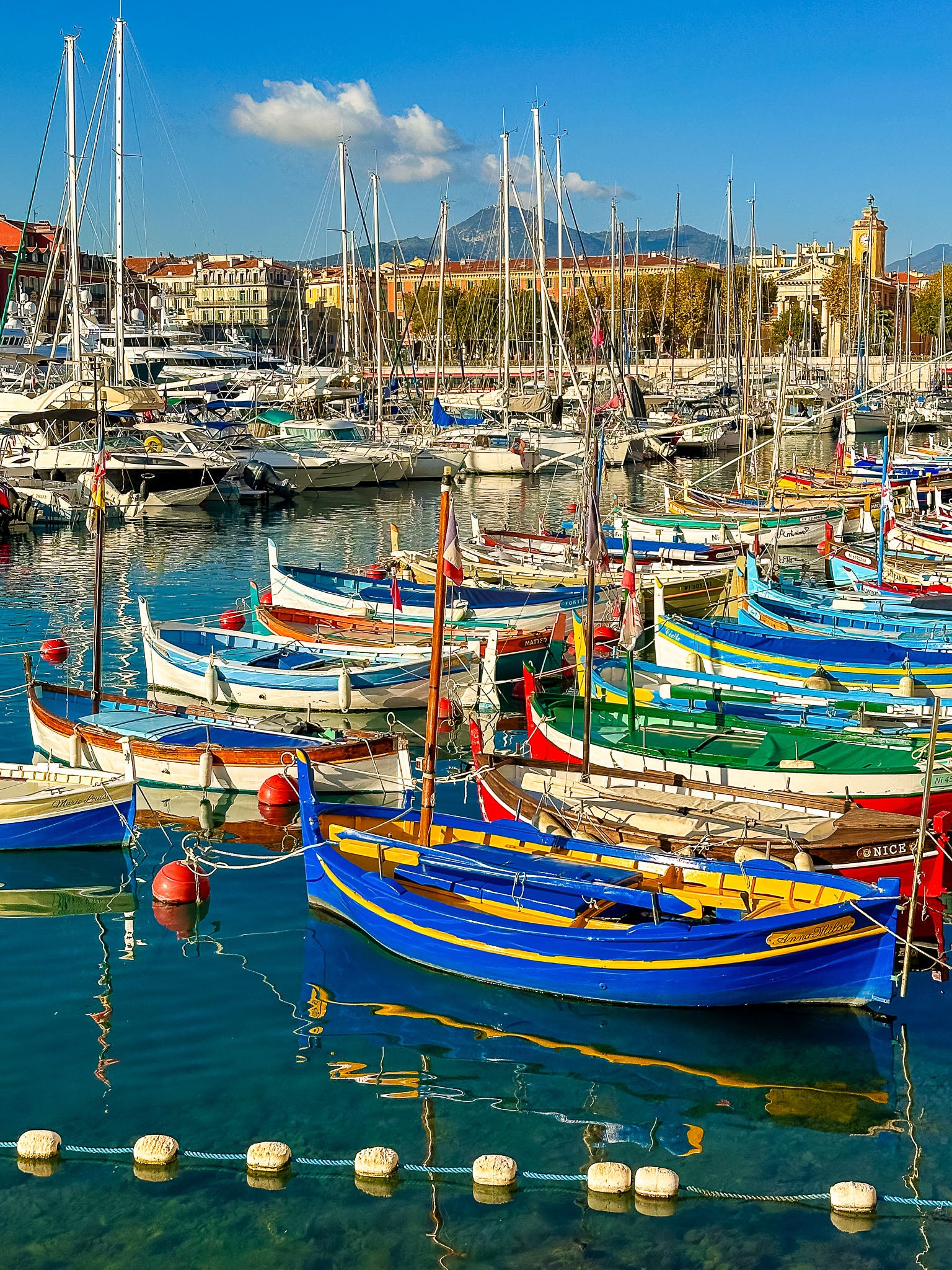 Les pointus, Port Lympia : Nice, 2024 🧡