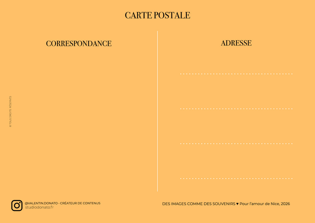 Carte postale Nice