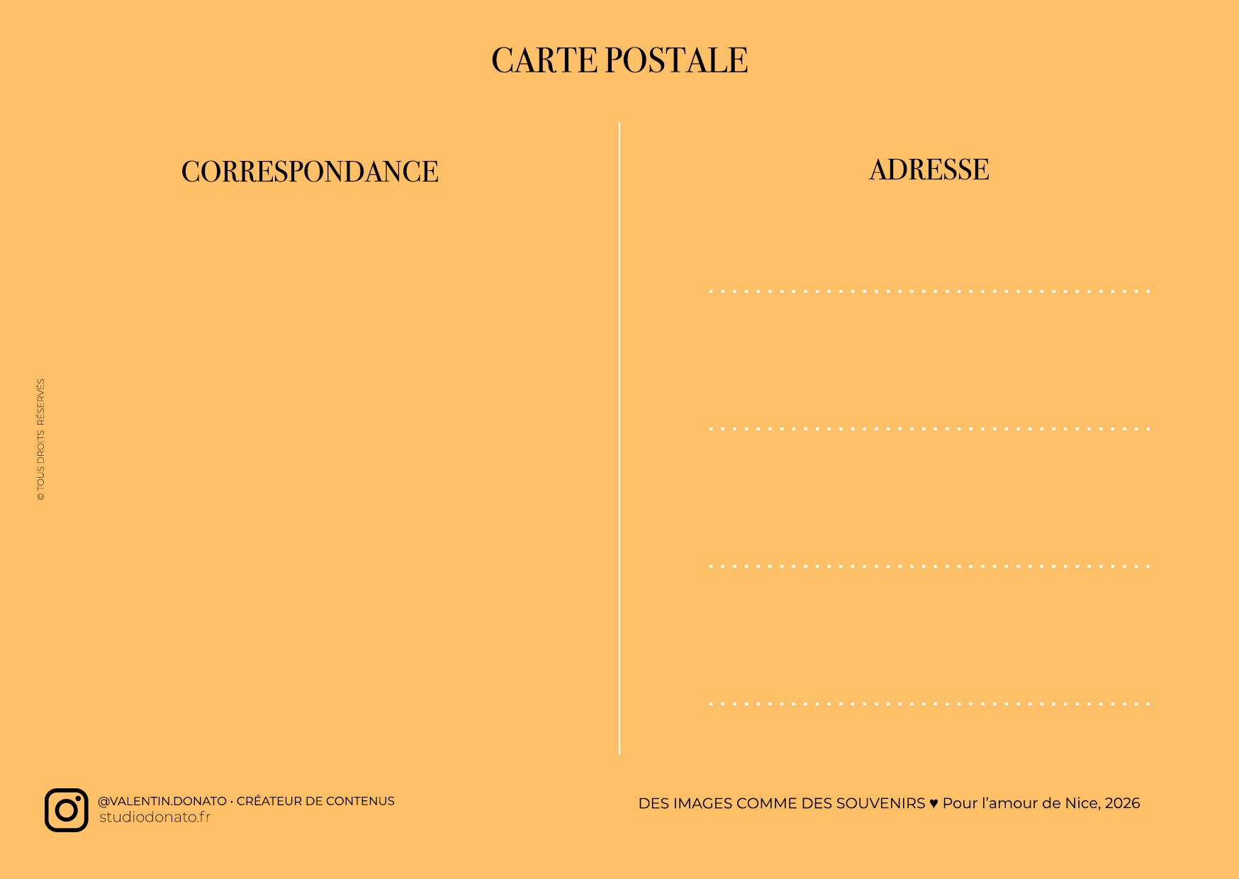 Carte postale Nice
