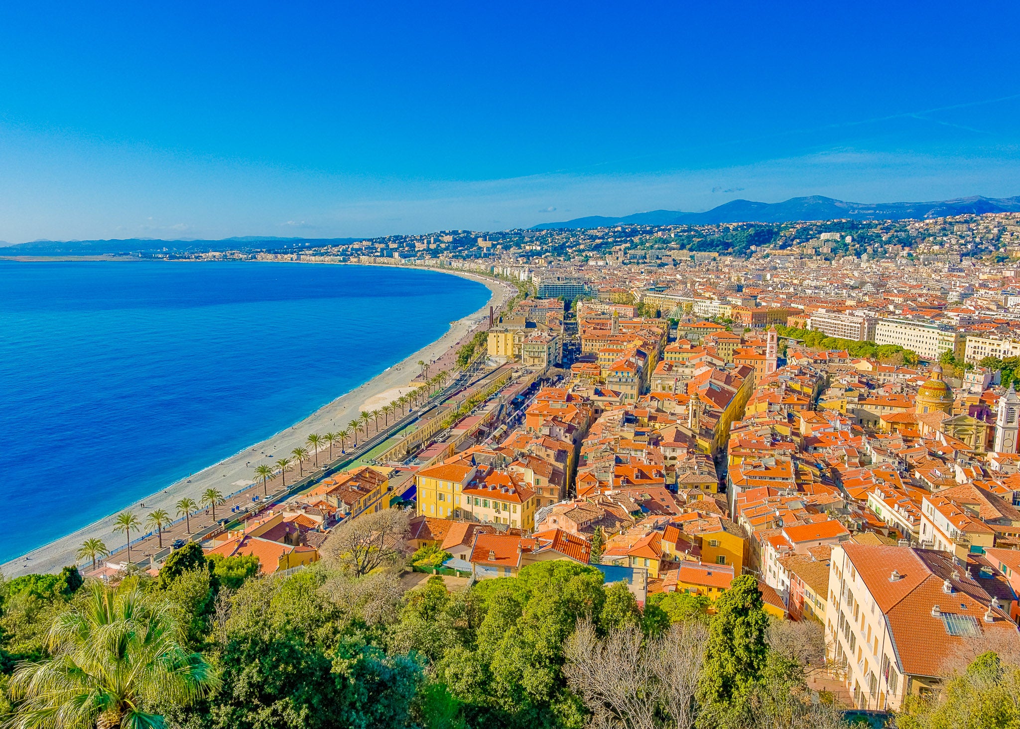 Nice colline du château achat vente photo
