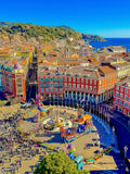 Vue grande roue, Carnaval de Nice : Nice, 2025 👑