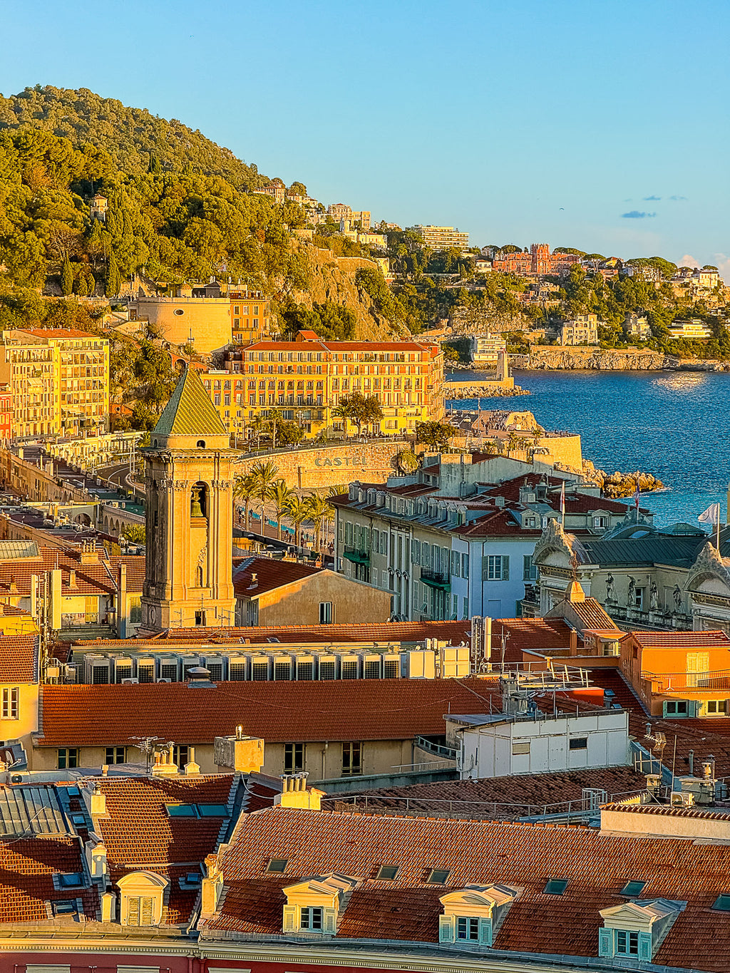 Les toits de Nice, grande roue : Nice, 2025 🧡