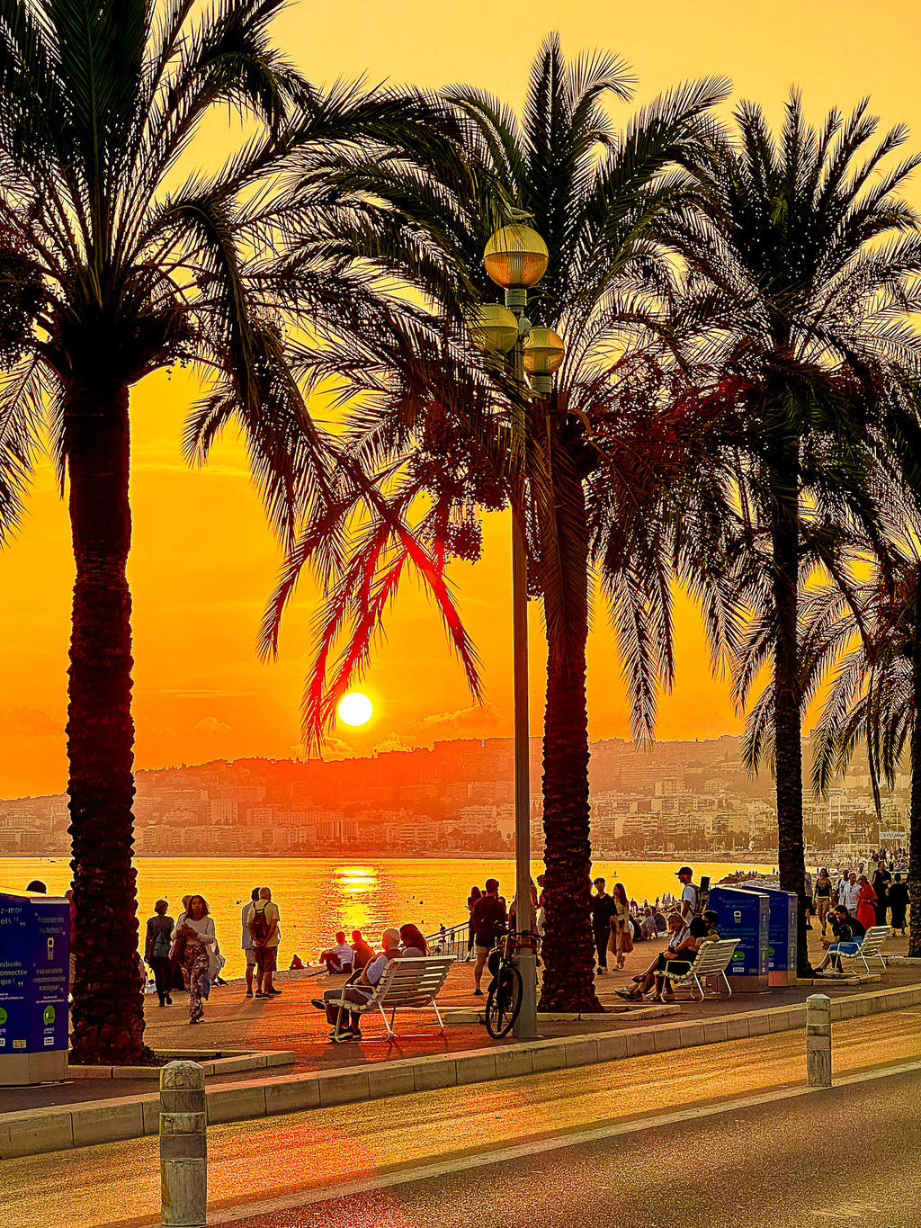 Coucher de soleil : Nice, 2023 🌅