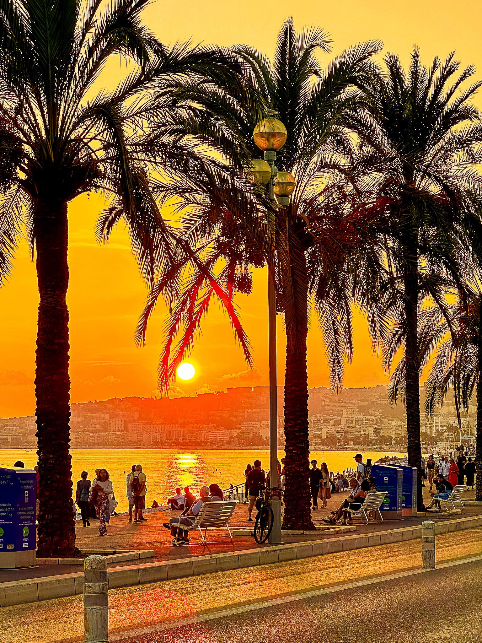 Coucher de soleil : Nice, 2023 🌅