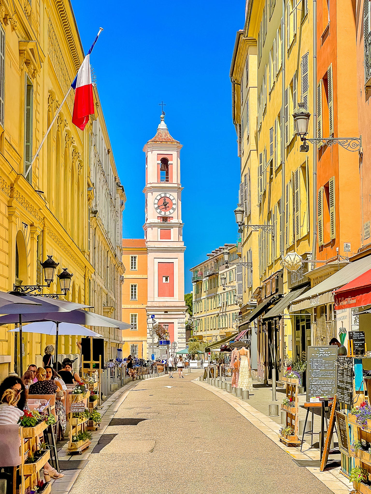 La tour de l'horloge : Nice, 2021 🌸