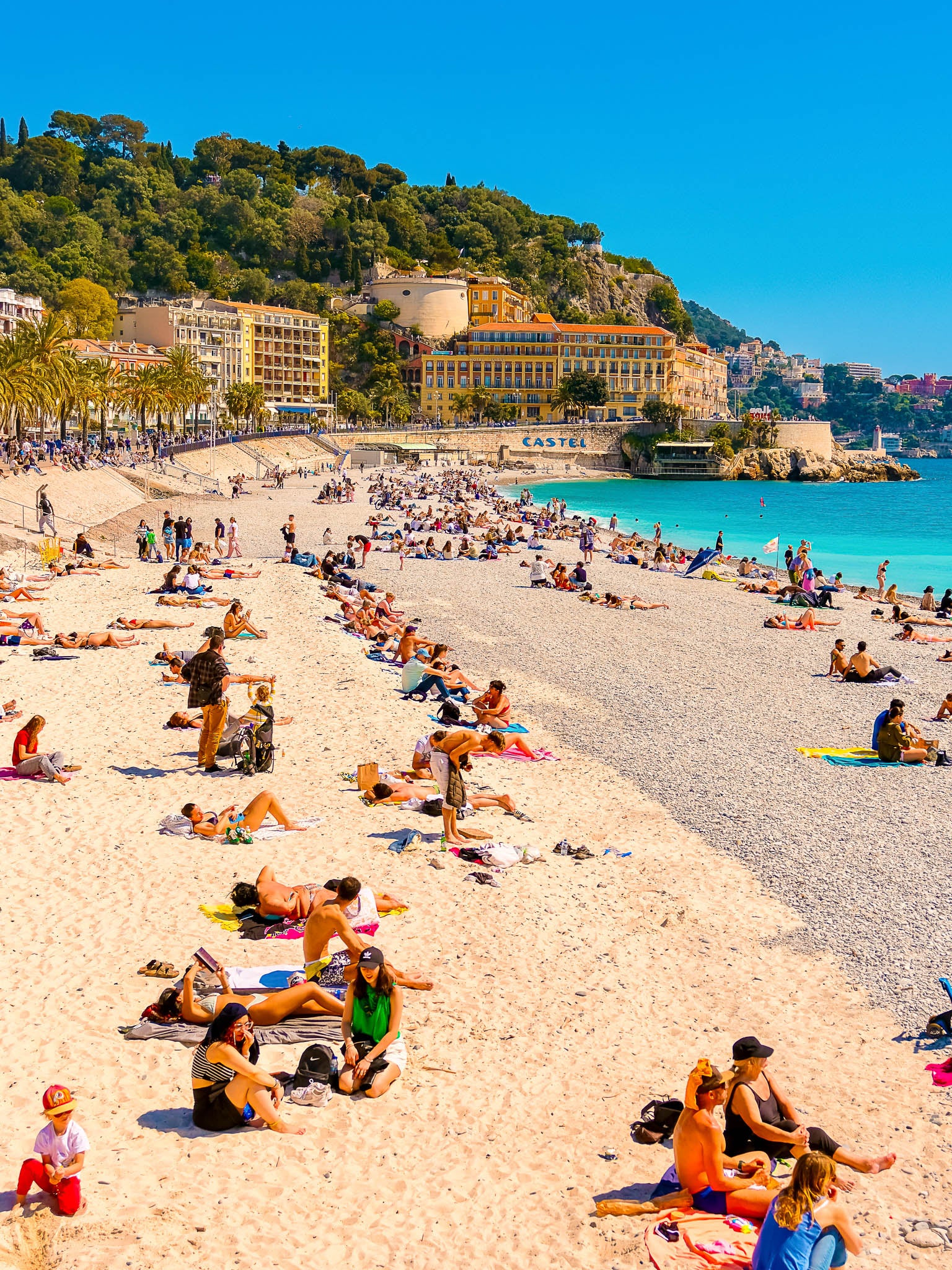 Le printemps et la plage du Castel 2 : Nice, 2025 🏖