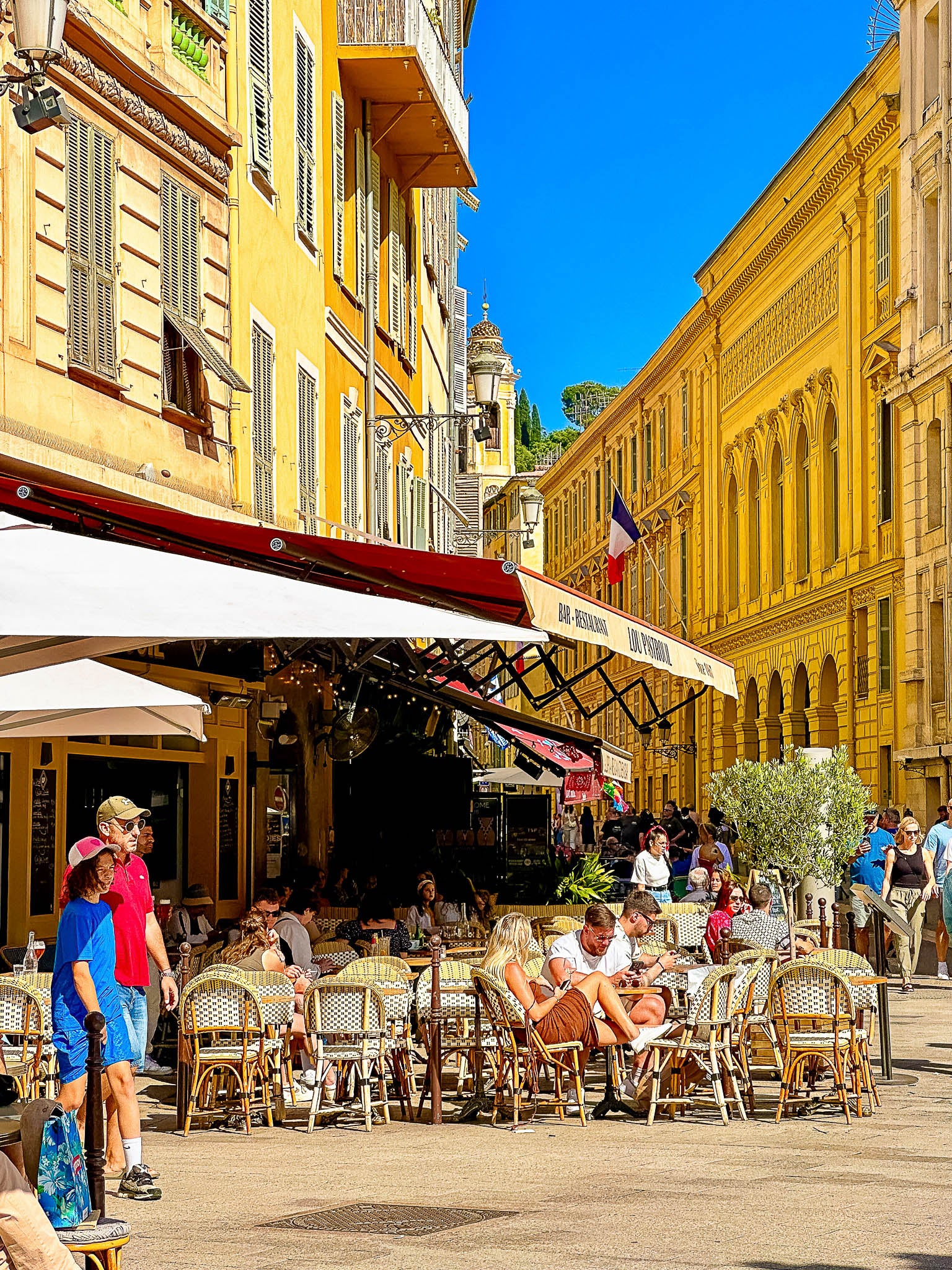 Les niçois en terrasse : Nice, 2024 ☀️