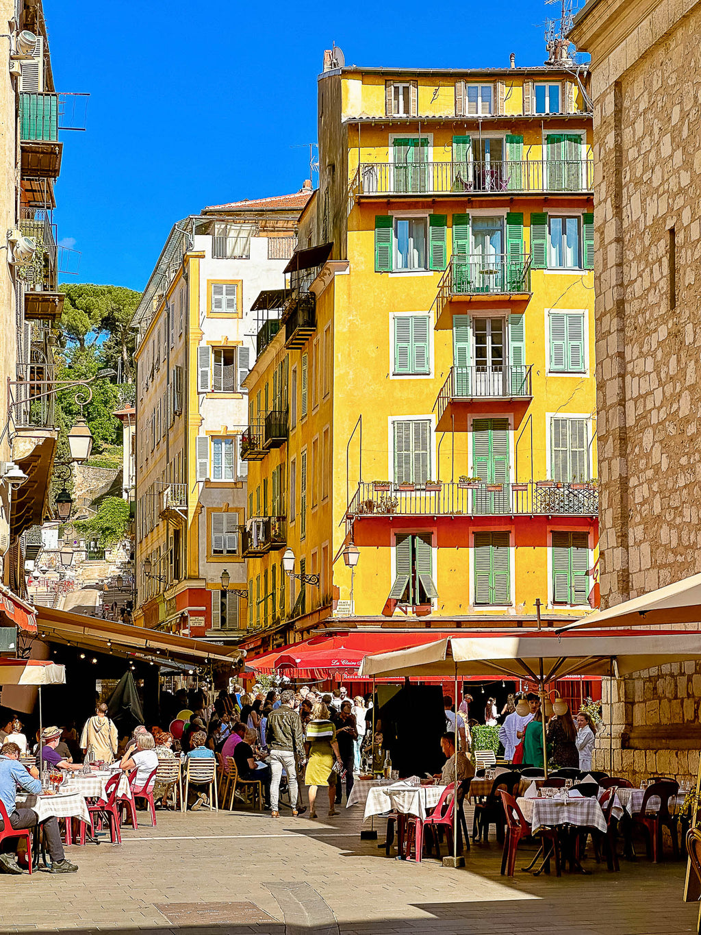 Les façades du Vieux-Nice : Nice, 2024 🧡