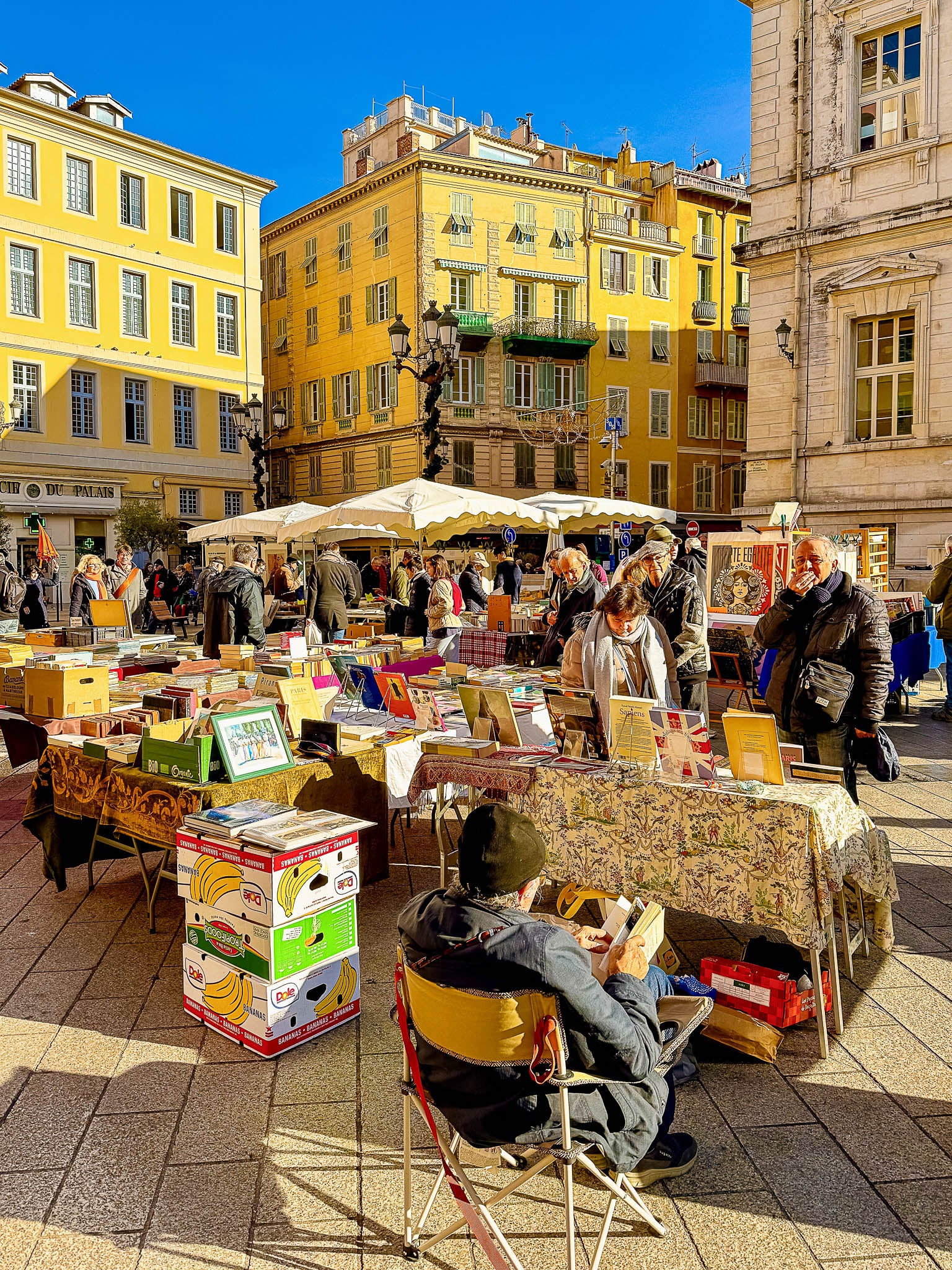Le marché aux livres : Nice, 2025 📚