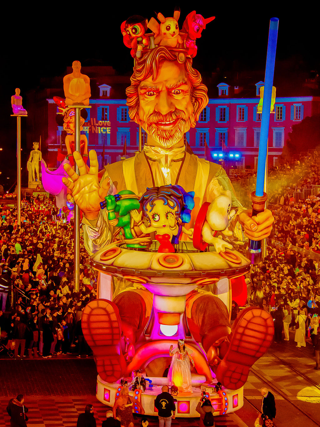 Carnaval de Nice, Roi de la Pop Culture 3 : Nice, 2024 👩‍🎤