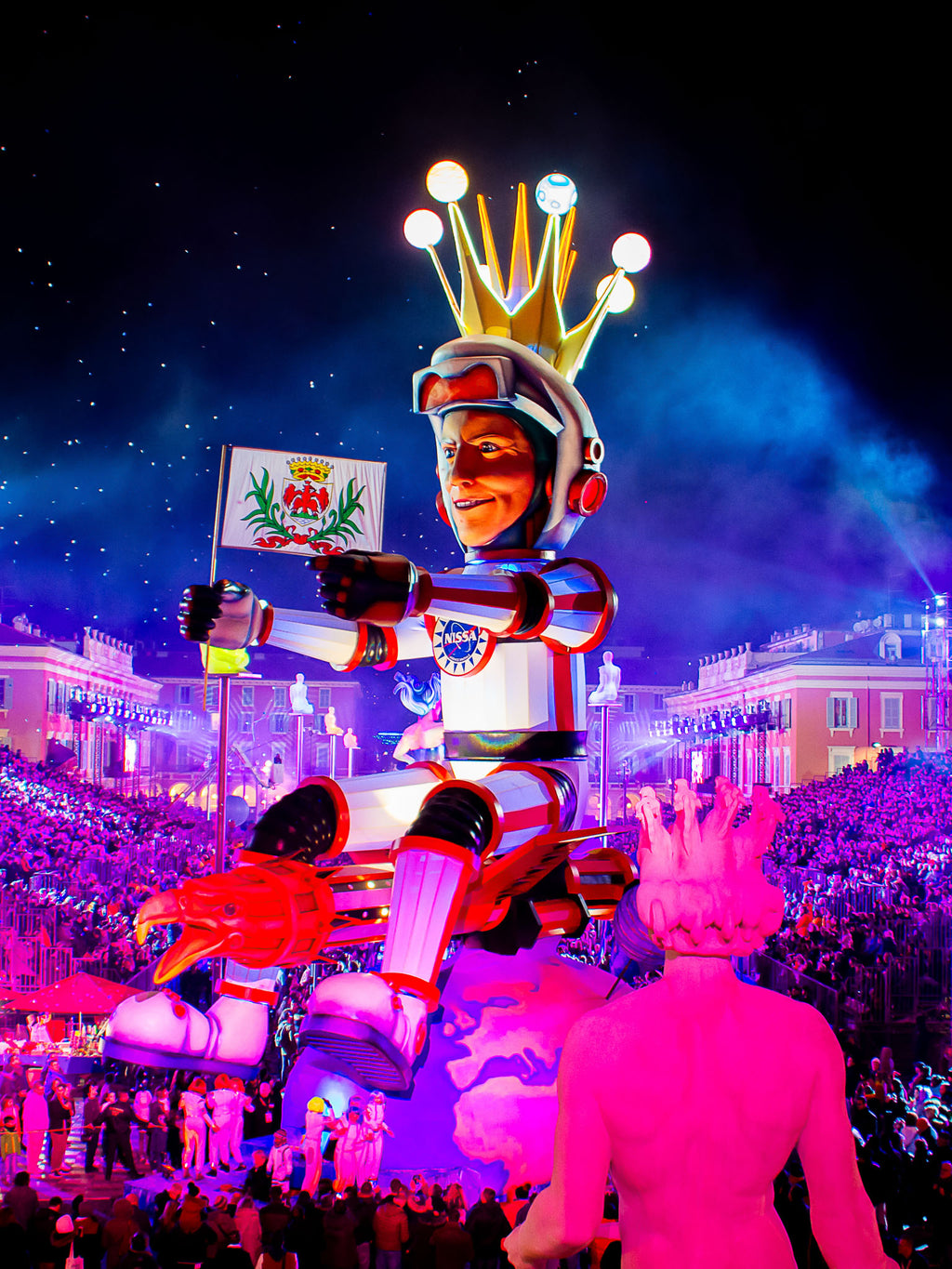 Carnaval de Nice, Roi de l'Espace : Nice, 2018 🗺