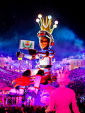 Carnaval de Nice, Roi de l'Espace : Nice, 2018 🗺