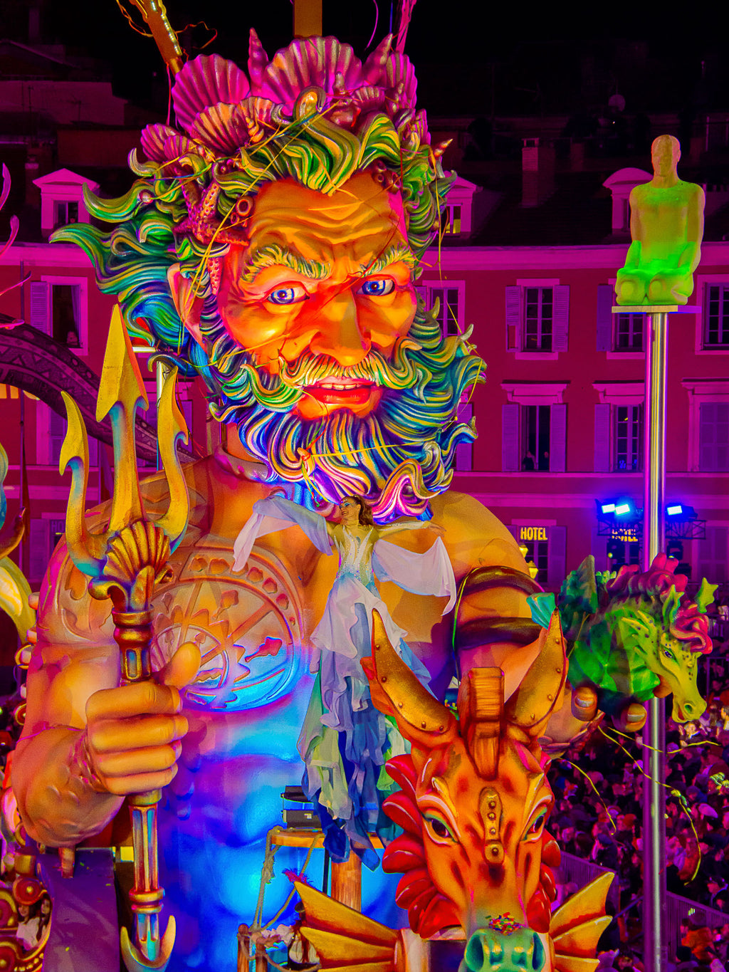 Carnaval de Nice, Roi des Océans 13 : Nice, 2025 🧜‍♂️