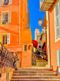 Les ruelles colorées 2  : Villefranche-sur-Mer, 2022 🧡
