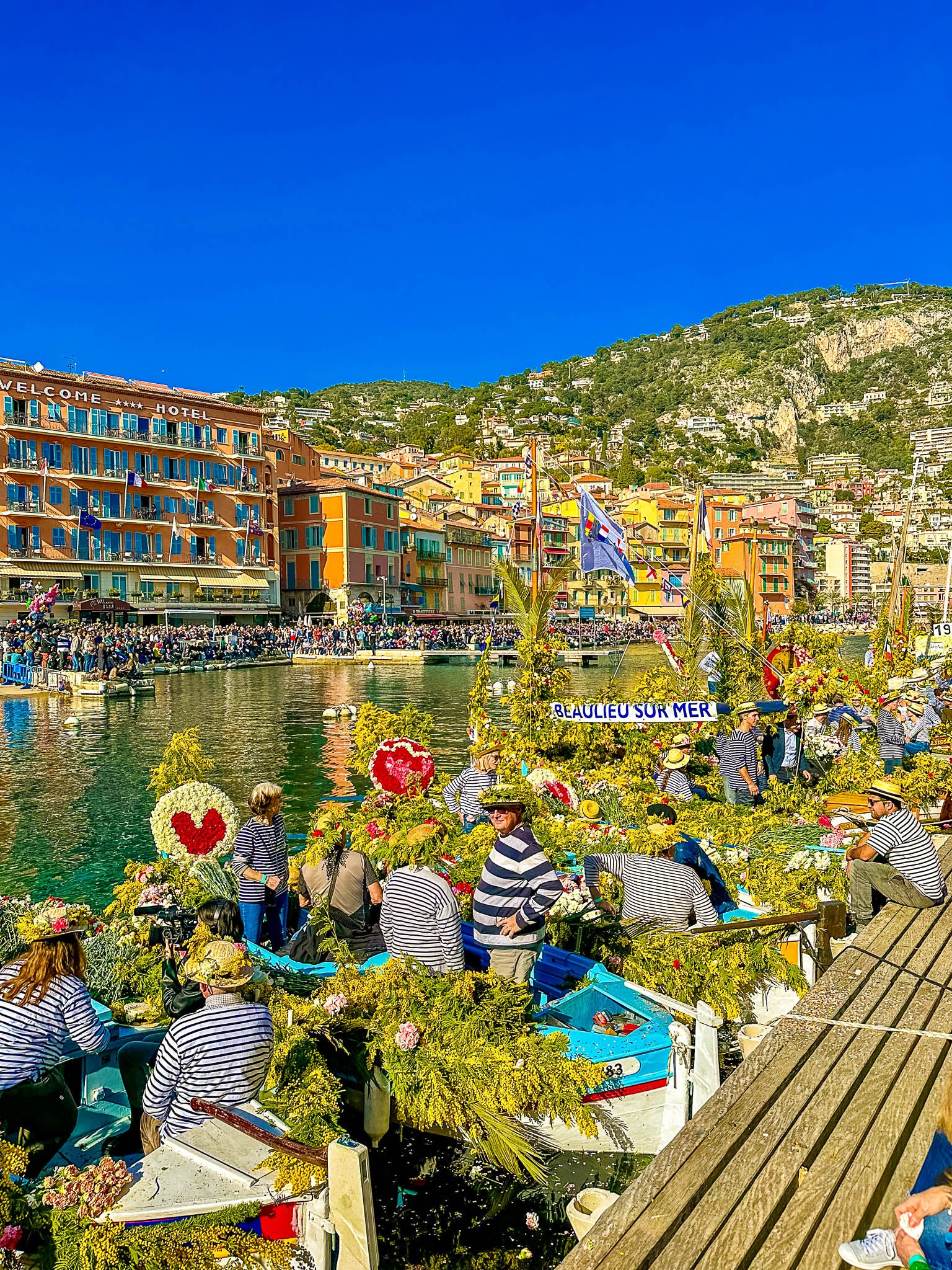 Combat naval fleuri 2 : Villefranche-sur-Mer, 2024 🌼
