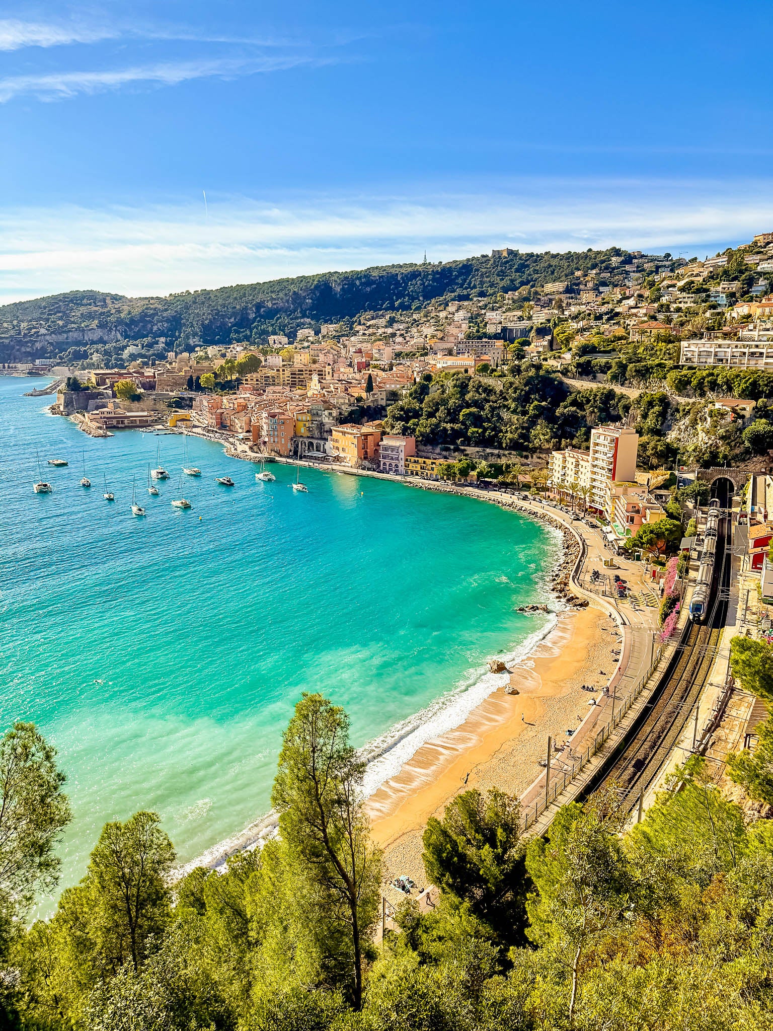 Les magnifiques couleurs de l'hiver : Villefranche-sur-Mer, 2025 🌴