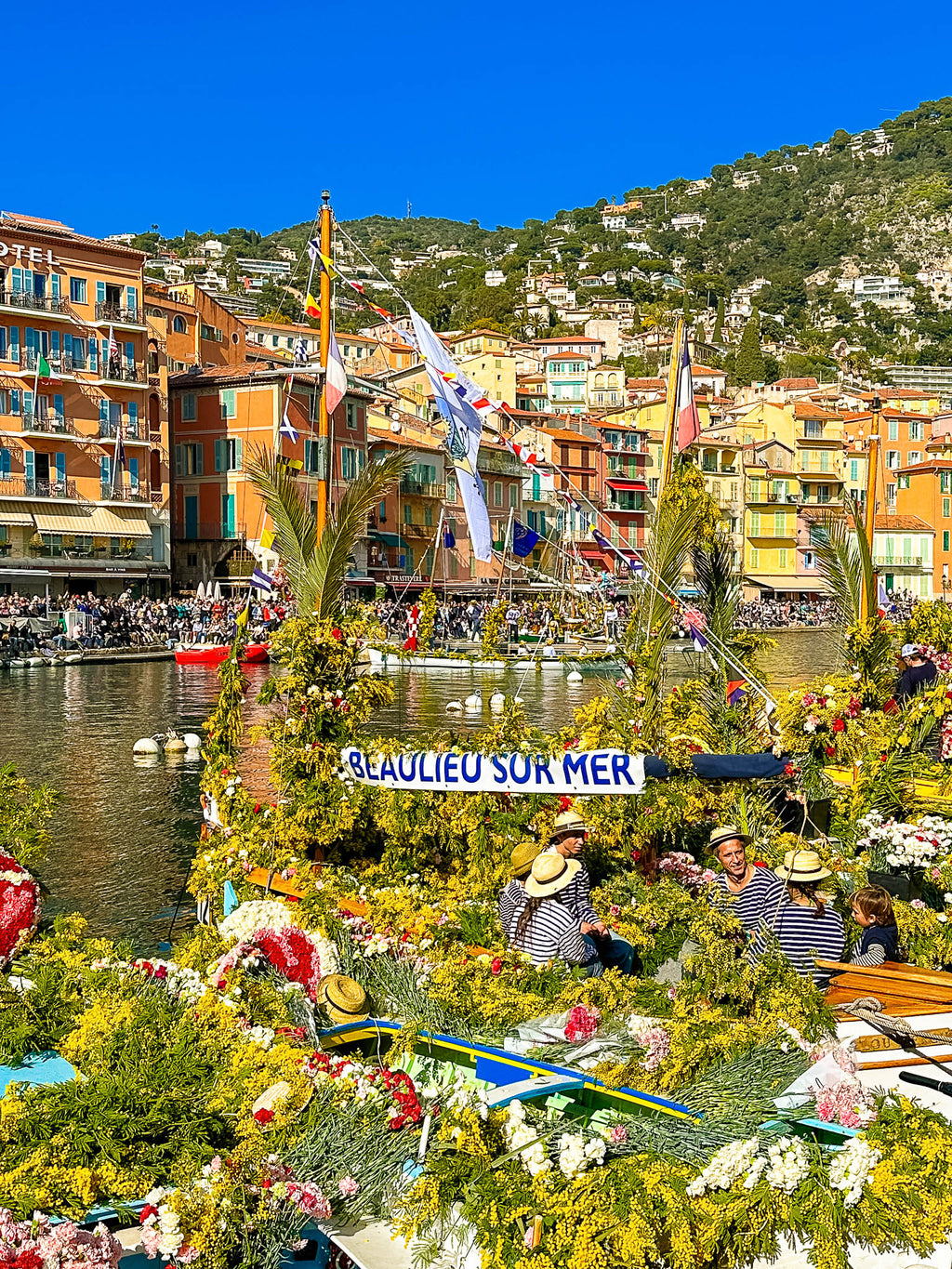 Combat naval fleuri 3 : Villefranche-sur-Mer, 2024 🌼