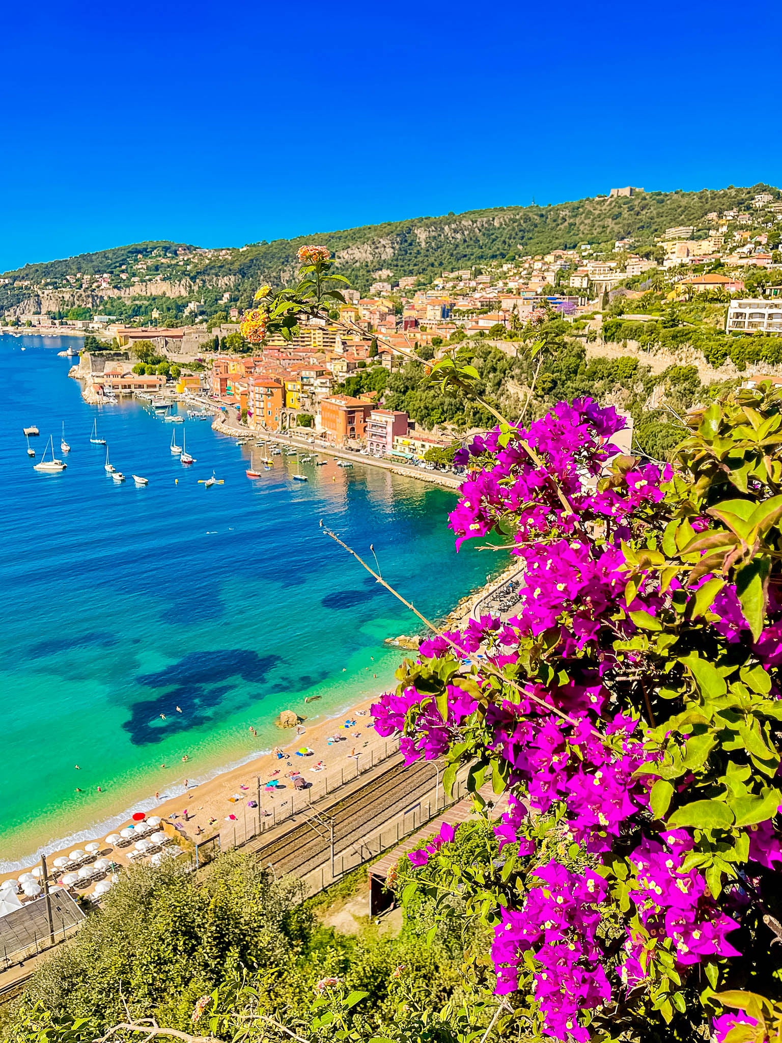 Vue panoramique : Villefranche-sur-Mer, 2021 🌞
