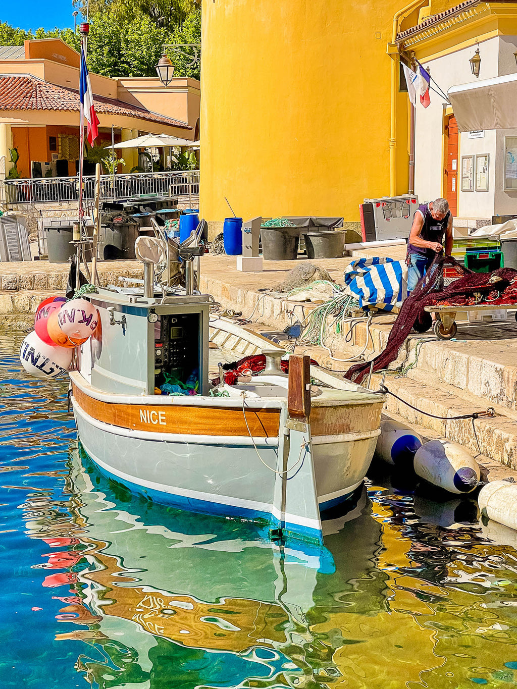 Port de la santé : Villefranche-sur-Mer, 2021 ⛱