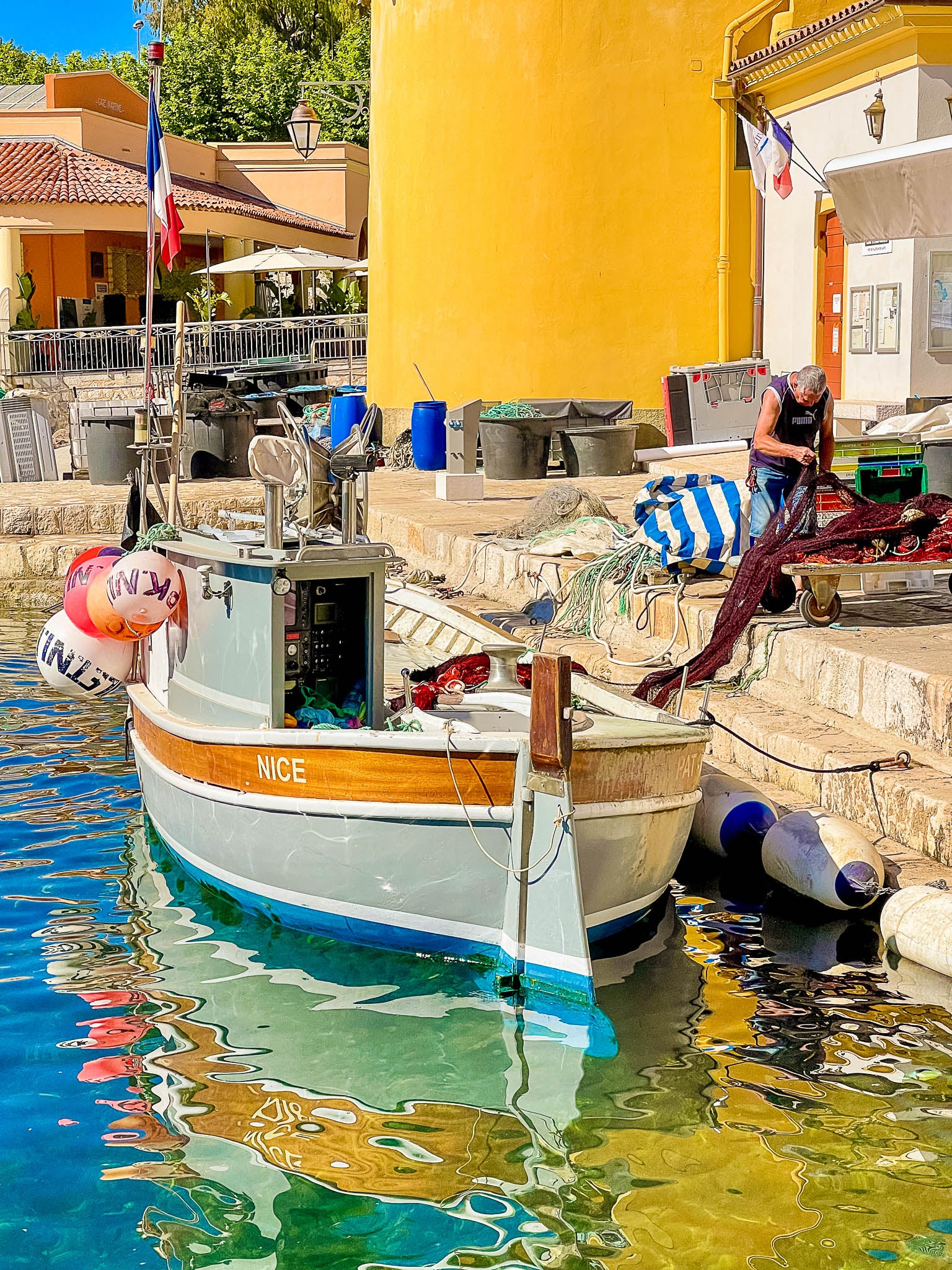 Port de la santé : Villefranche-sur-Mer, 2021 ⛱