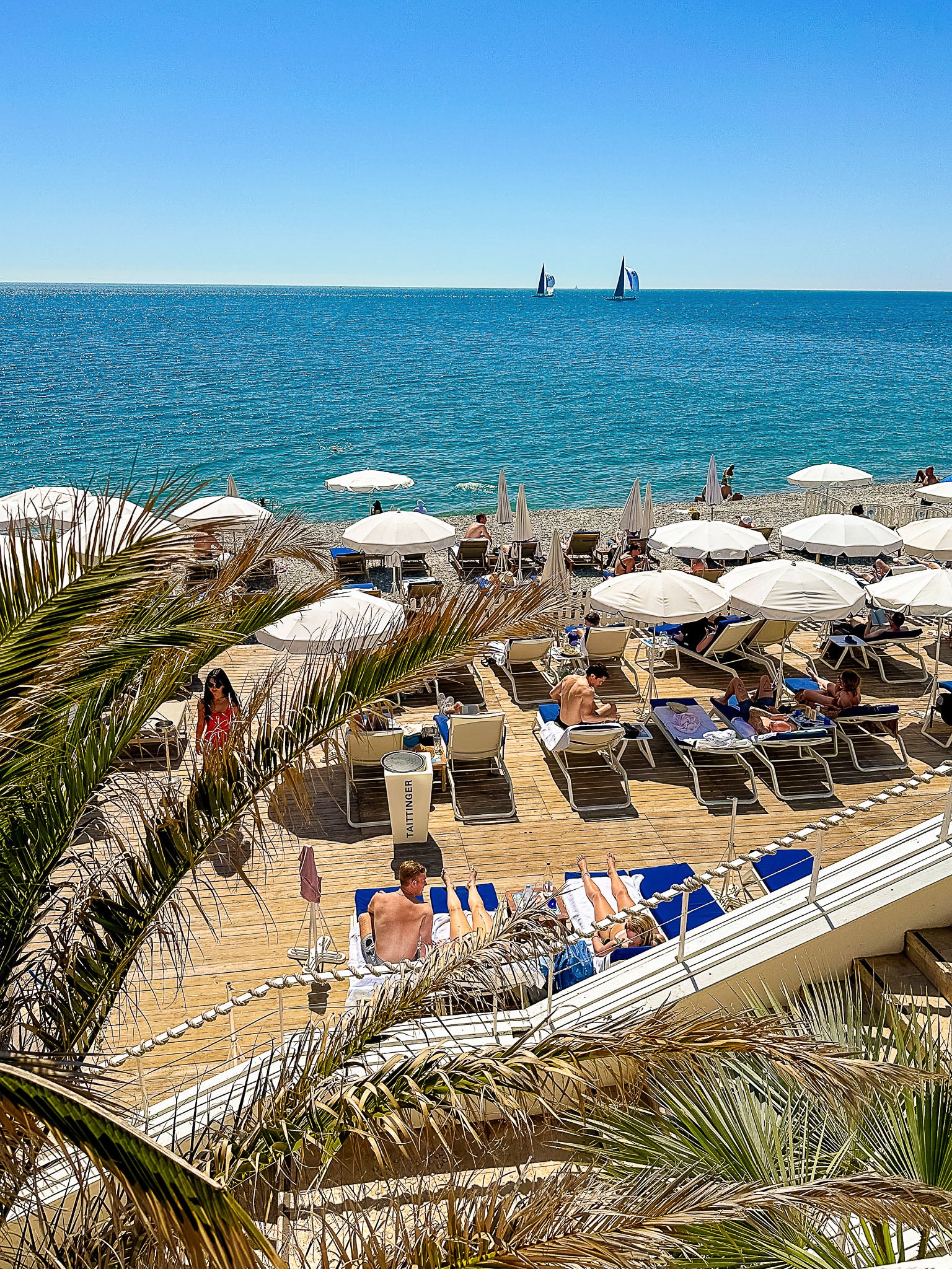 La plage, Promenade des Anglais : Nice, 2024 🌞