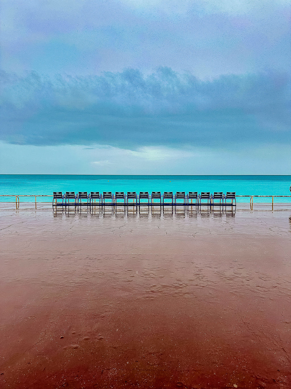 Pluie, Promenade des Anglais : Nice, 2023 ☔️