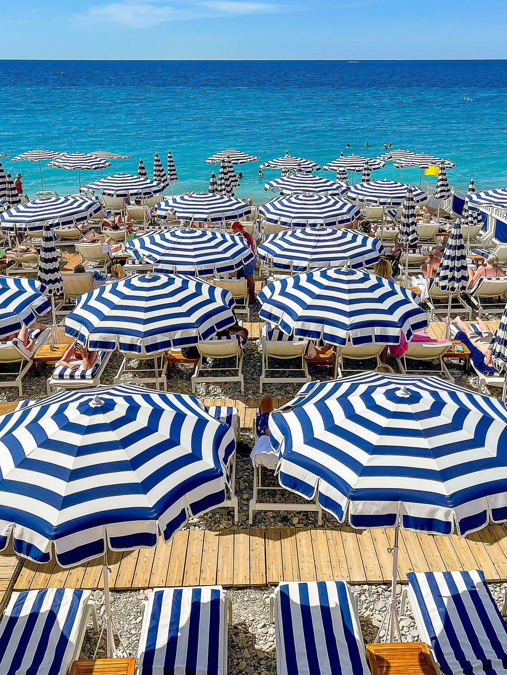 Les incontournables rayures, Promenade des Anglais : Nice, 2022 🏖