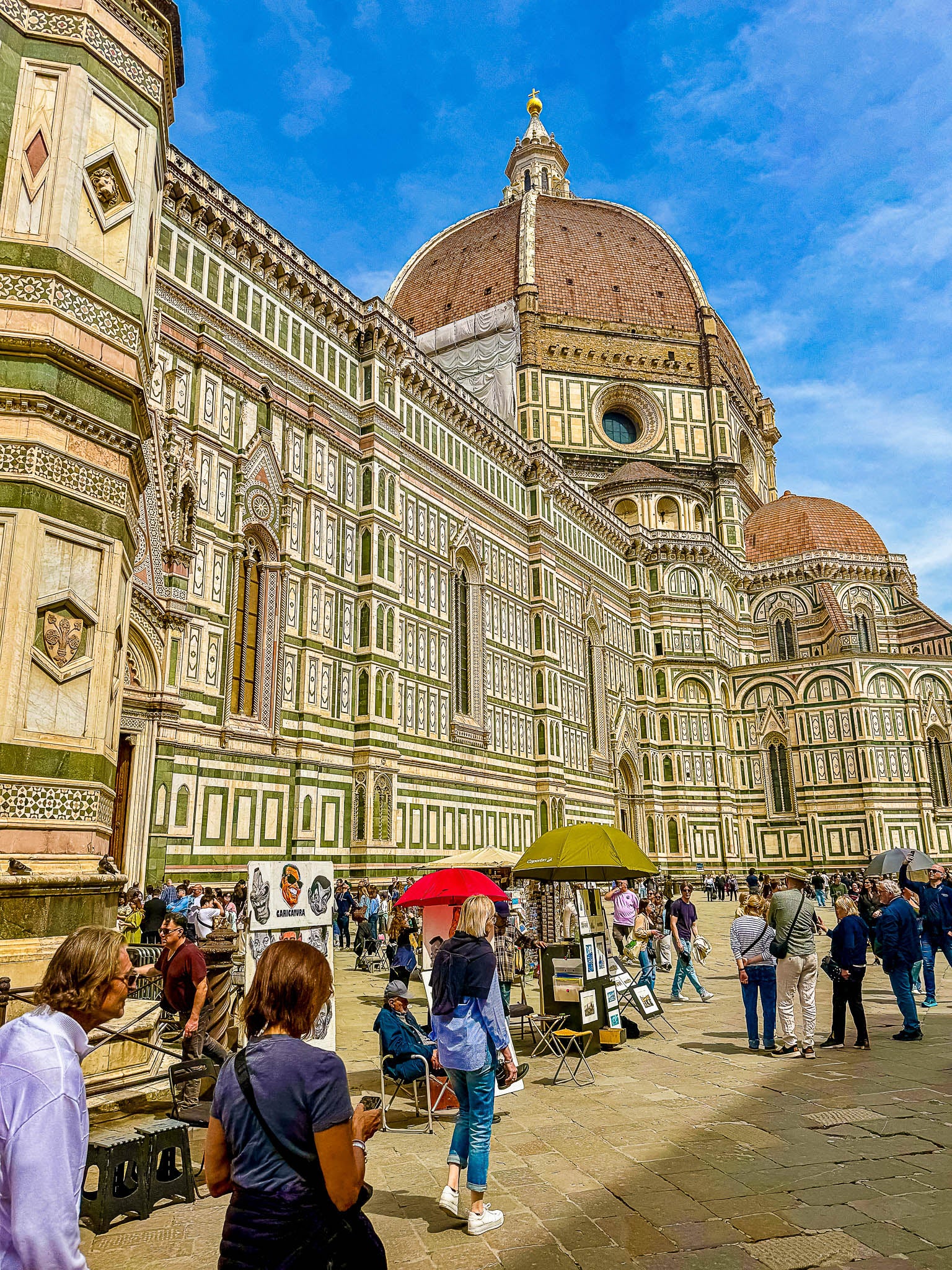 Les artistes de rue à Florence : Italie, 2024 🎨