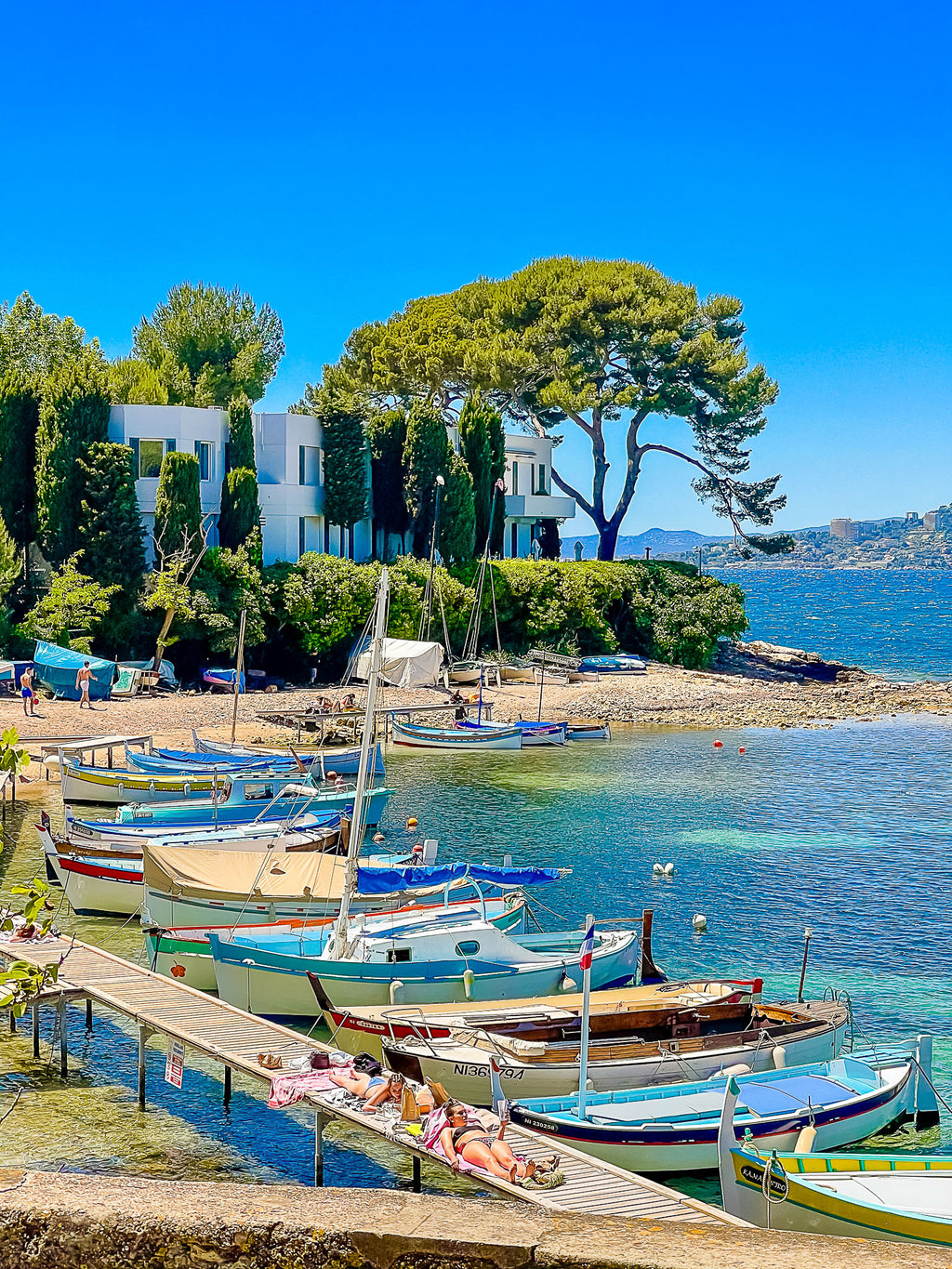Port l'abri de l'Olivette : Cap Antibes, 2021 💛