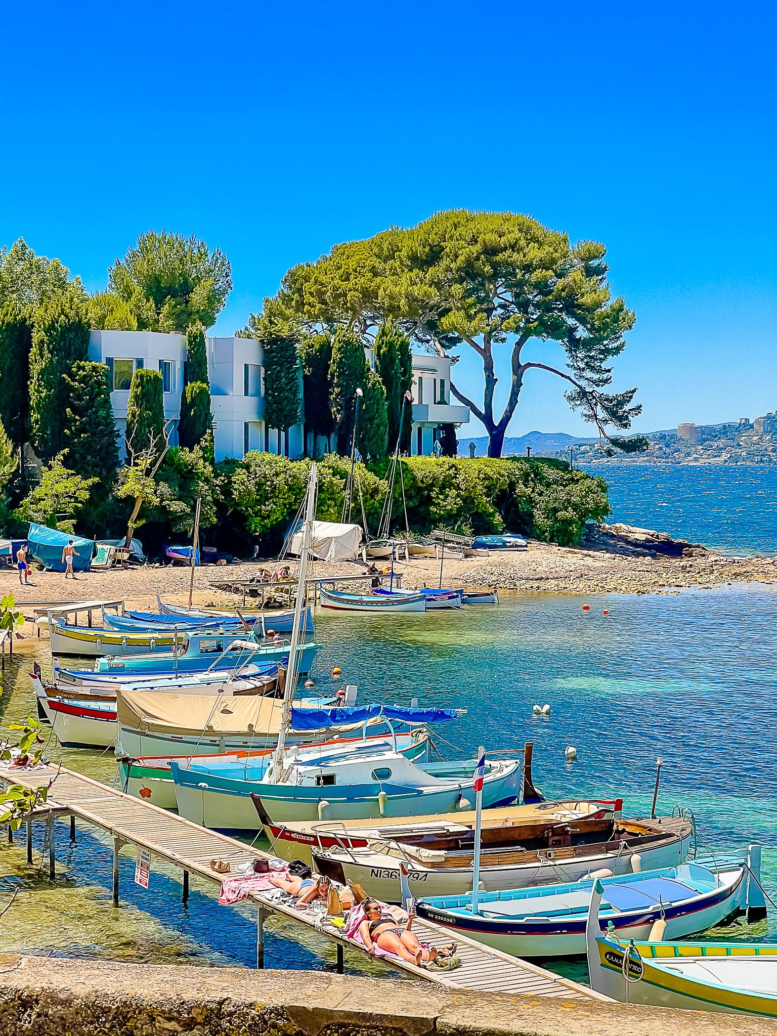 Port l'abri de l'Olivette : Cap Antibes, 2021 💛